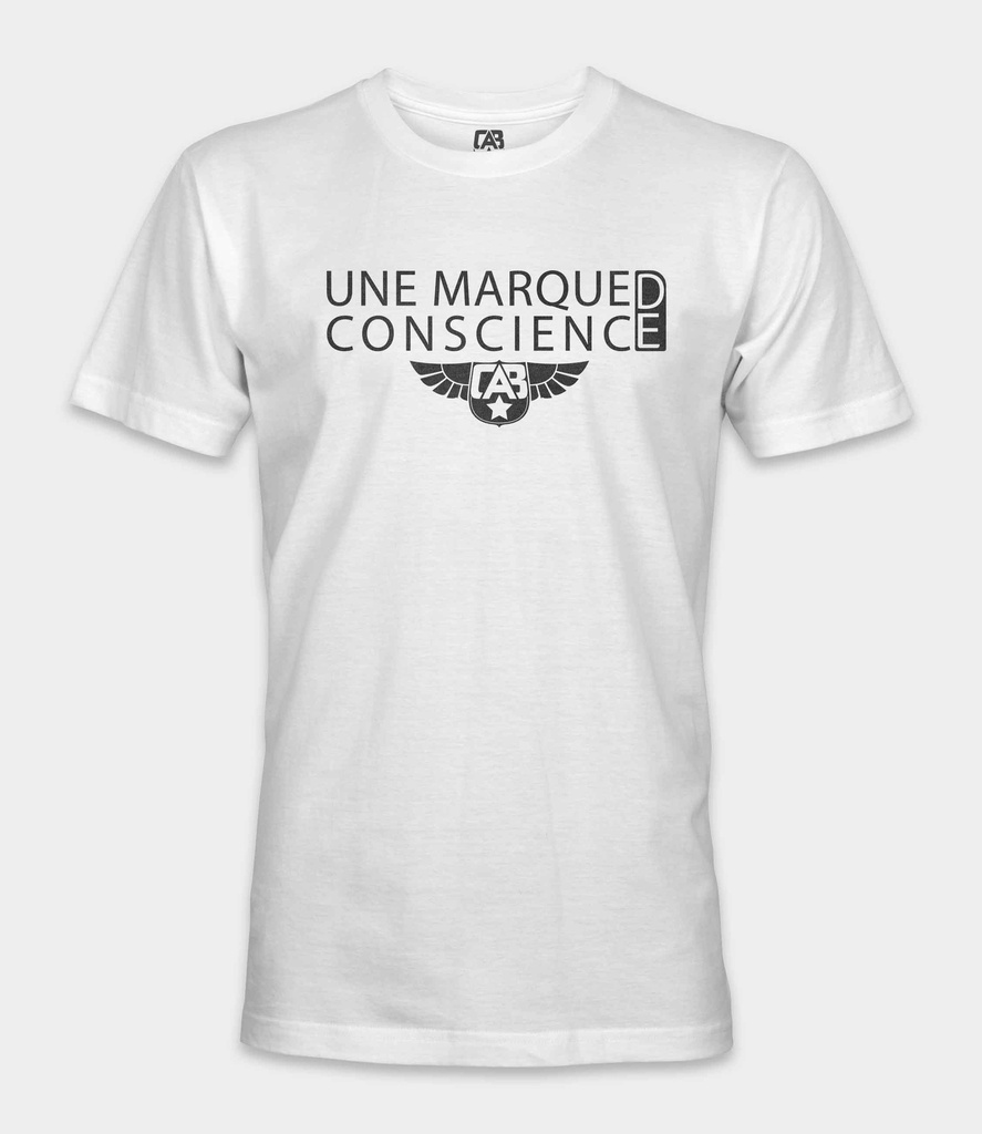 Une marque de conscience slogan