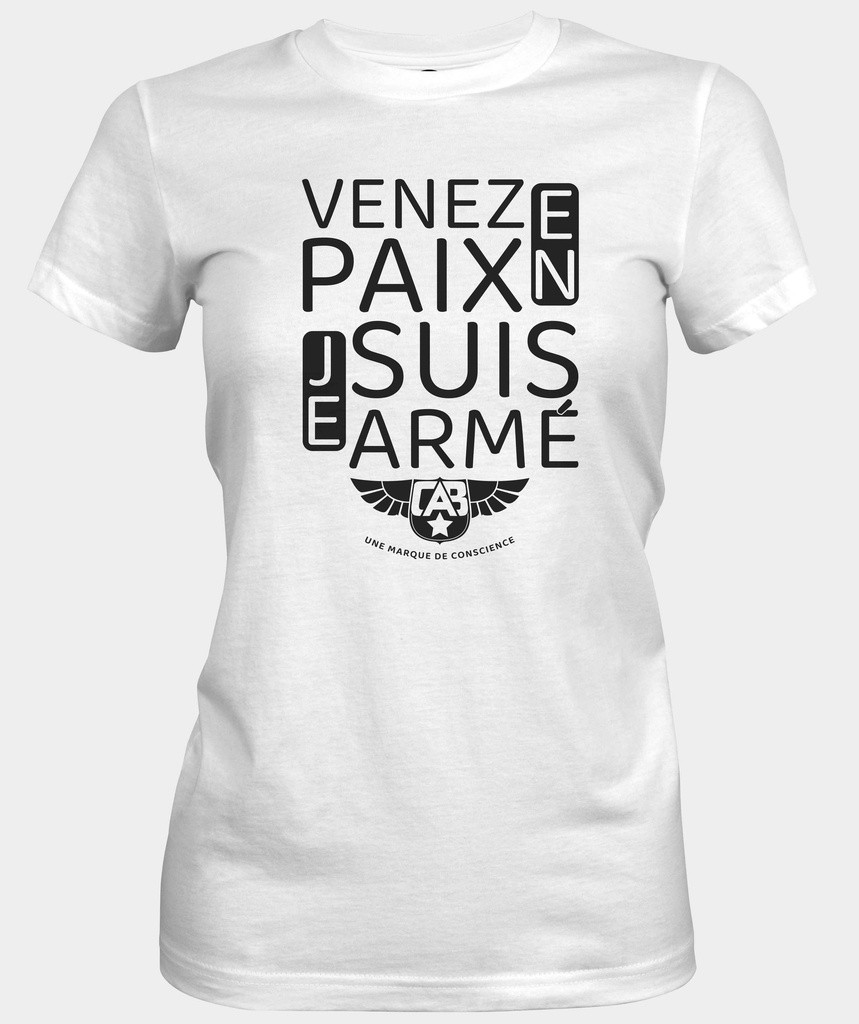 Venez en paix je suis armé